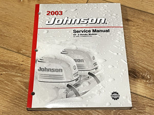 2003 Johnson 2 Stroke 55 HP WRL Commercial Service Manual ST
