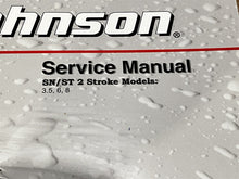 2002/2003 Johnson SN/ST 2 Stroke 3.5 6 8HP Service Manual J3RSTD J6RSTD J8RSTS