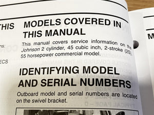 2004 Johnson 2 Stroke 55 HP Commercial Service Manual