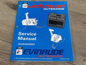 1993 Johnson Evinrude OMC Accessories Service Manual