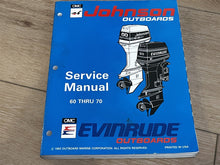 1993 Johnson "ER" 60 65 70HP Service Manual