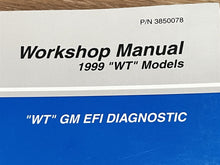 1999 Volvo Penta "WT" GM EFI Diagnostic Workshop Manual