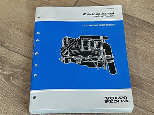 1999 Volvo Penta "WT" Engine Components Workshop/Service Manual