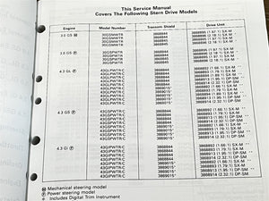 1999 Volvo Penta "WT" Engine Components Workshop/Service Manual