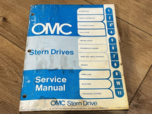 1975 OMC Stern Drives Service Manual 981025 - used