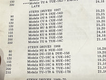 1975 OMC Stern Drives Service Manual 981025 - used