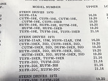 1975 OMC Stern Drives Service Manual 981025 - used