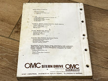 1985 OMC 2.5 3.0 4.3 5.0 5.7 Litre Service Manual 252FTHRCO 302FTHRCO - Used