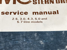 1985 OMC 2.5 3.0 4.3 5.0 5.7 Litre Service Manual 252FTHRCO 302FTHRCO - Used
