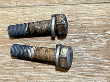 Suzuki 54166-94501 Lower Mount Stopper 09104-14002 Bolts -Used