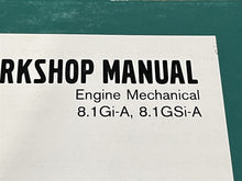 2000 Volvo Penta 8.1Gi-A 8.1GSi-A Engine Mechanical Workshop Manual