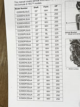 2007 Evinrude 200, 225, 250 HP 90° V Models Service Manual