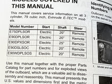 2005 Evinrude BRP E-TEC 75, 90 HP Models Service Manual