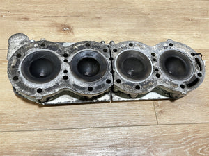 Suzuki 11111-94610-0ED 11121-94610-0ED Upper and Lower Cylinder Head - Used