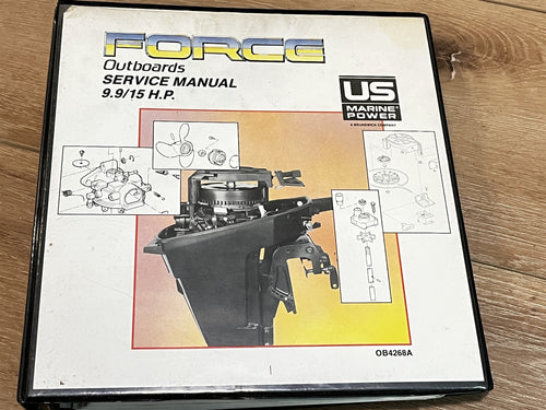 Force OB4268A 9.9/15 HP Outboards Service Manual - Used