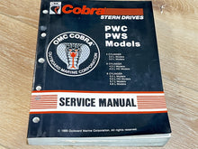 OMC Cobra Stern Drives Service Manual PWC PWS Models - Used