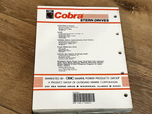 OMC Cobra Stern Drives Service Manual RGD Models - Used