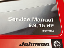 2006 Johnson 9.9 15 HP 2 Stroke Service Manual - Used