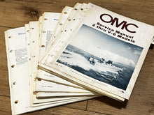 OMC Service Manual 2 thru V-6 Models 393765 - Used