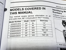 2008 Evinrude E-Tec 250, 300 HP Service Manual 90 Degree V6 (3.4L) - Used