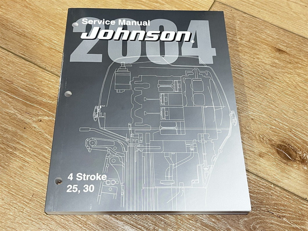 2004 Johnson 4 Stroke 25 30 HP Service Manual