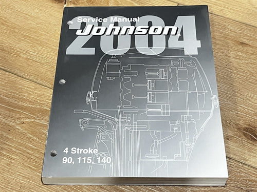 2004 Johnson 4 Stroke 90 115 140 Service Manual - Used