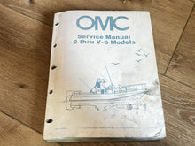 Johnson Service Manual Models 2 thru V-8 392790 - Used