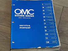 OMC Stern Drive 400-800 Series Service Manual - Used