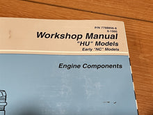 1995 Volvo Penta HU & Early NC Models Engine Components Workshop/Service Manual