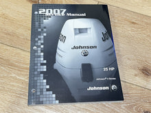 2007 Johnson 25 HP 4 Stroke Service Manual - Used