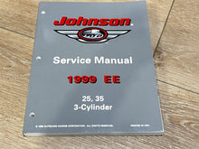 1999 Johnson EE 25 35 HP 3 Cylinder Service Manual - Used