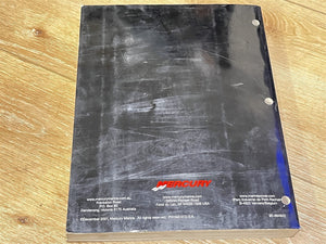 2001 Mercury 240 Jet Drive Electronic Fuel Injection Service Manual - Used