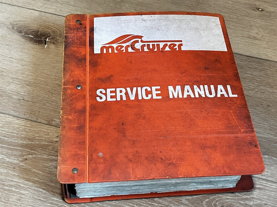 Mercruiser Volume 1 Service Manual - Used
