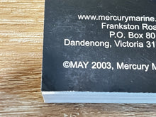 2003 Mercury 4/5/102cc Sailpower Service Manual - Used