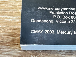 2003 Mercury 4/5/102cc Sailpower Service Manual - Used
