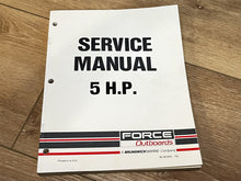 1993 Force 5 HP Service Manual 90-823263