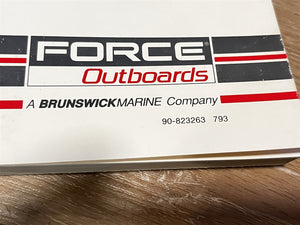 1993 Force 5 HP Service Manual 90-823263