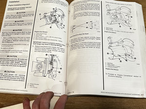 1996 Mercruiser # 16 Service Manual GM V-8 454 CID 7.4L/502 CID 8.2L + Revision