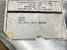 Gilmore Pattern V29DP SV-290DP-97E for Volvo Penta AQ290 Duoprop 1997 & Earlier