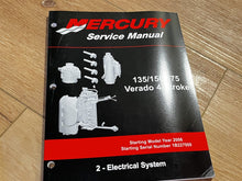 2006+ Mercury 135/150/175 Verado 4-Stroke Volumes 1-7 Service Manual - Used
