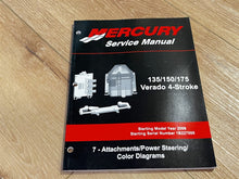 2006+ Mercury 135/150/175 Verado 4-Stroke Volumes 1-7 Service Manual - Used