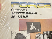 Force Outboard 85-125 H.P Service Manual OB4217A - Used
