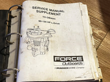 Force Outboard 85-125 H.P Service Manual OB4217A - Used