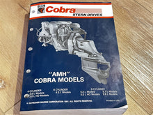 OMC Cobra Stern Drives "AMH" Cobra Models Service Manual - Used