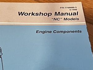 1996 Volvo Penta "NC" Workshop/Service Manual - Used