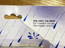 GE 5301-61D5 Outdoor Switch - Wet Location - Single Pole - 10A-125V: 5A-250V