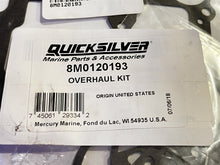 Mercury 8M0120196 Overhaul Kit