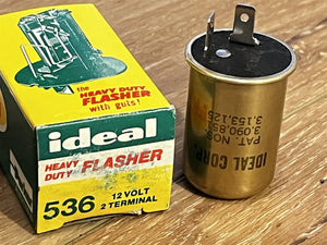 Ideal 536 Heavy Duty Flasher 12V 2 Terminal – Pine Lake Parts