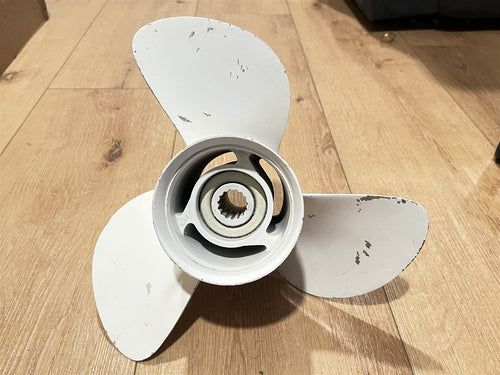 Yamaha 6E5-45945-01-00 3-Blade Aluminum Propeller - 13.25 x 17 - K Series - Used