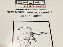 1994 Force Outboards New Model Service Manual 25 HP